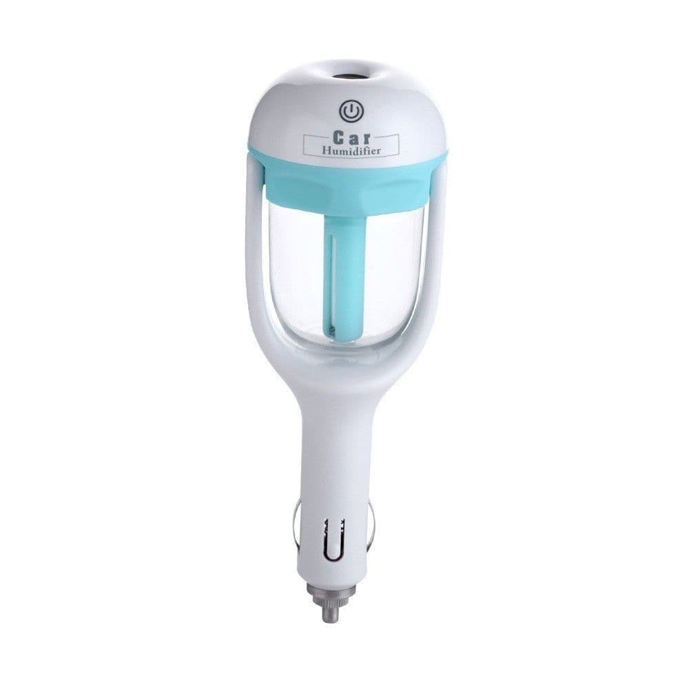 image-Mini 12V Car Steam Humidifier Air Purifier Aroma Diffuser Essential Oil Diffuser Car Humidifier