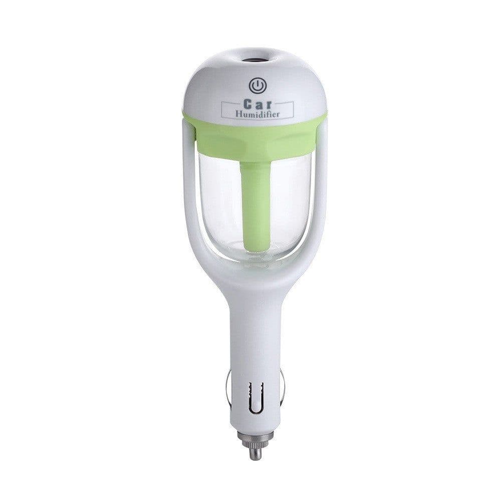 image-Mini 12V Car Steam Humidifier Air Purifier Aroma Diffuser Essential Oil Diffuser Car Humidifier