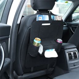 image-Car Back Seat Storage Bag Car Seat Cover Organizer Holder