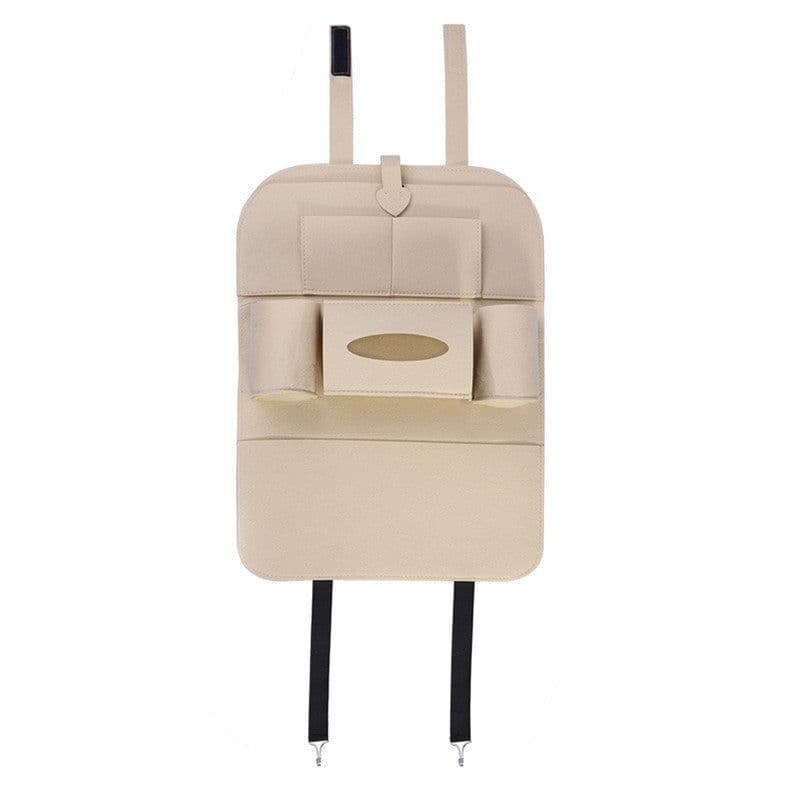image-Car Back Seat Storage Bag Car Seat Cover Organizer Holder