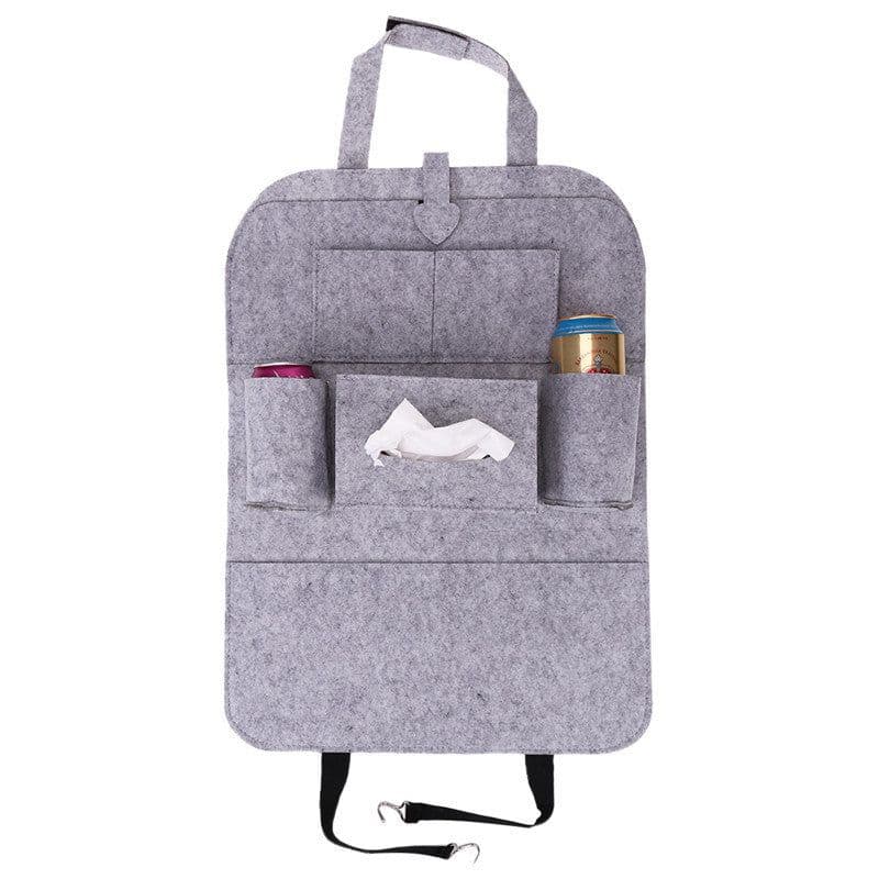 image-Car Back Seat Storage Bag Car Seat Cover Organizer Holder