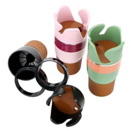 image-Car Cup Holders Car-styling Car Truck Drink Water Cup Bottle Can Holder Door Mount Stand ABS Rubber Drinks Holders