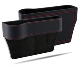 image-PU Car Organizer Seat Gap Storage Box Car Seat Side Slit for Wallet Phone Coins Cigarette Keys Cards Car Accessories