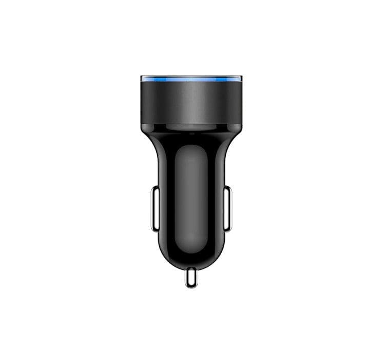 image-Car Charger 5V 3.1A With LED Display Universal Dual Usb Phone Car-Charger