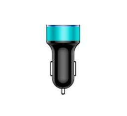 image-Car Charger 5V 3.1A With LED Display Universal Dual Usb Phone Car-Charger