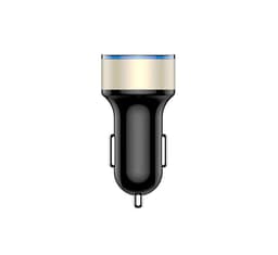 image-Car Charger 5V 3.1A With LED Display Universal Dual Usb Phone Car-Charger