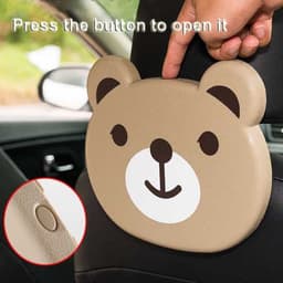 image-Child Car Seat Table Car Seat Tray Storage Kids Toy Food Water Holder Children Portable Table For Car Baby Food Desk ABS