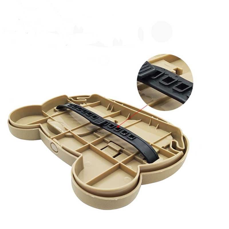 image-Child Car Seat Table Car Seat Tray Storage Kids Toy Food Water Holder Children Portable Table For Car Baby Food Desk ABS