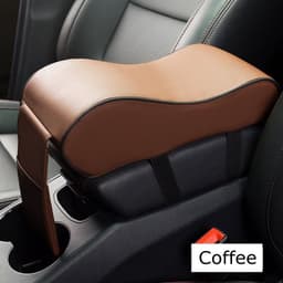 image-New Leather Car Armrest Pad Universal Auto Armrests Car Center Console Arm Rest Seat Box Pad Vehicle Protective Car Styling