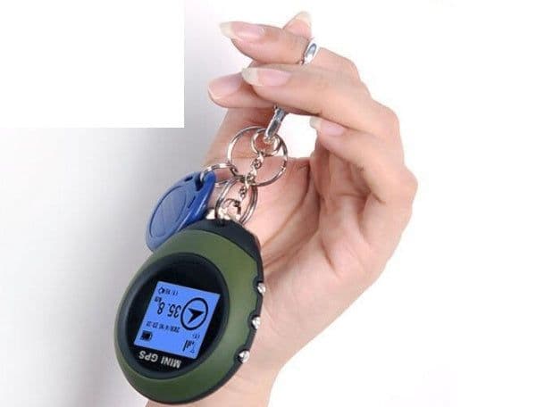 image-MINI GPS multi-function locator road search treasure outdoor climbing GPS tracker mini handheld GPS positioning