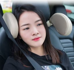 image-Car rear headrest car sleeping artifact child rear side side cervical pillow child safety seat headrest