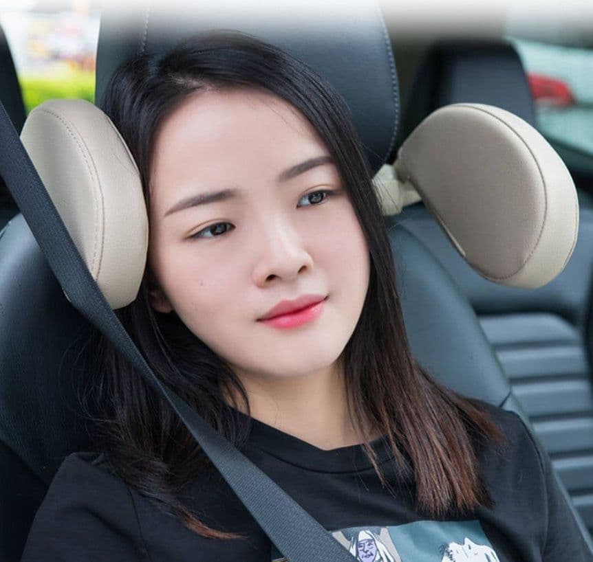 image-Car rear headrest car sleeping artifact child rear side side cervical pillow child safety seat headrest