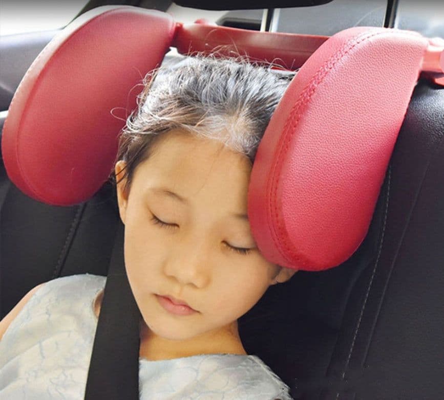 image-Car rear headrest car sleeping artifact child rear side side cervical pillow child safety seat headrest