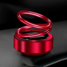 image-Solar Auto Rotation Car Air Freshener Perfume Seat