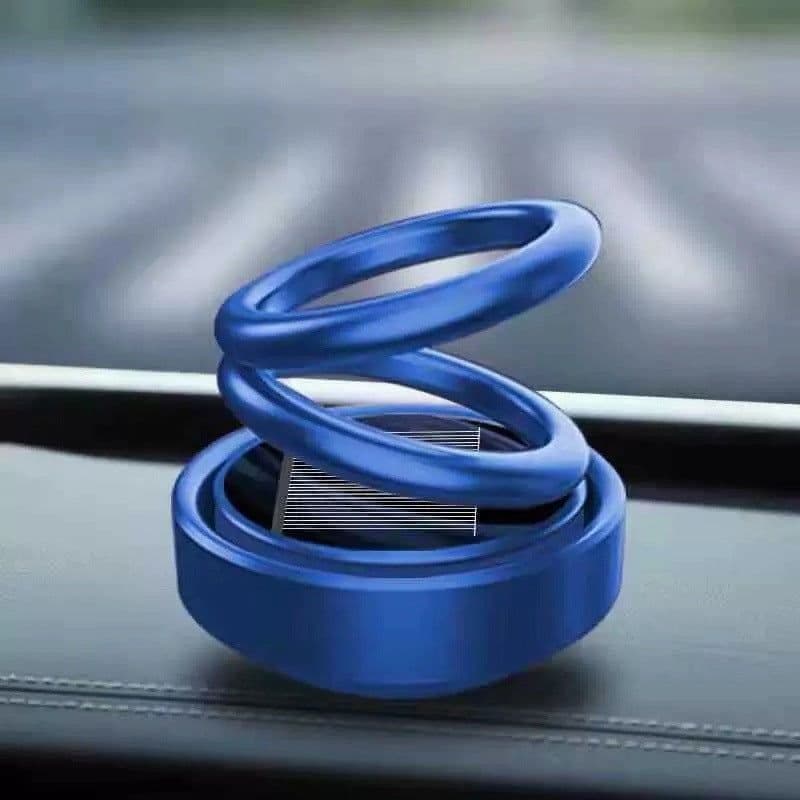 image-Solar Auto Rotation Car Air Freshener Perfume Seat