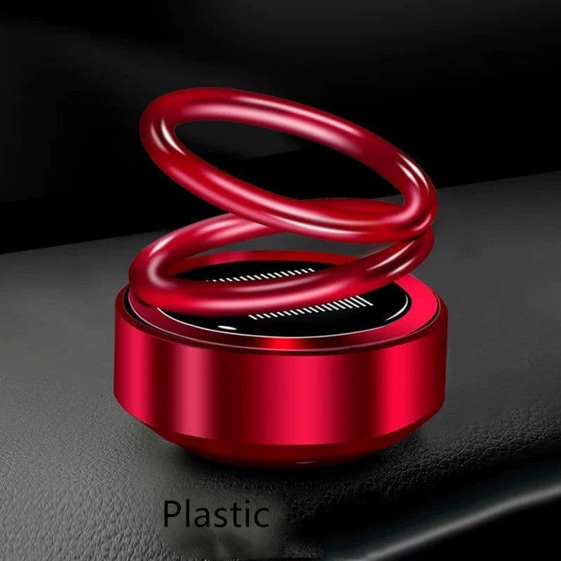 image-Solar Auto Rotation Car Air Freshener Perfume Seat