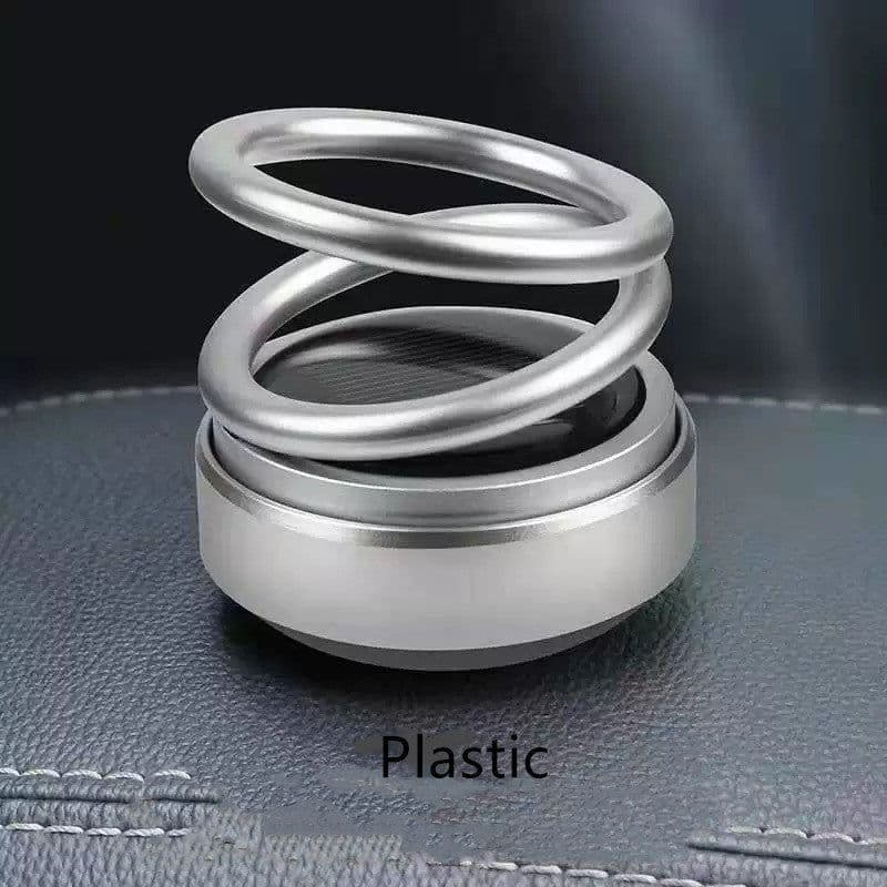 image-Solar Auto Rotation Car Air Freshener Perfume Seat