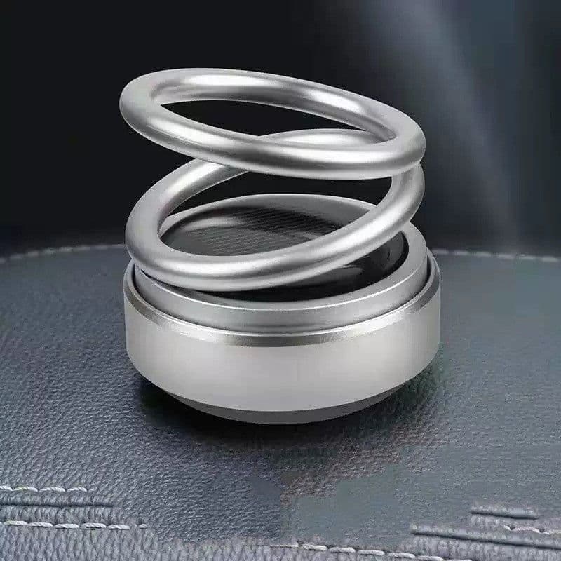 image-Solar Auto Rotation Car Air Freshener Perfume Seat