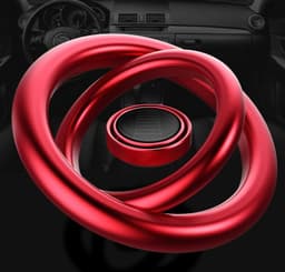 image-Solar Auto Rotation Car Air Freshener Perfume Seat