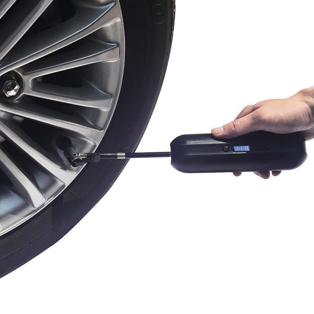 image-Bike Electric Inflator Bicycle Cycle Air Pressure Rechargeable Cordless Tire Road Bike Car Air Inflator 150PSI