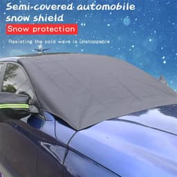 image-Car Windshield Snow Cover Ice Removal Wiper Visor Protector