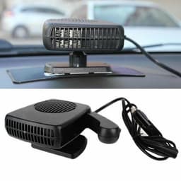 image-Portable Auto Car Heater Fan Air Cooler Windscreen Demister Defroster Heating Fan
