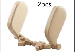 image-Car headrest pillow Sleep Adjustable Side Car Soft Travel Seat Headrest Auto Leather Support Neck Pillow Cushion car accessories