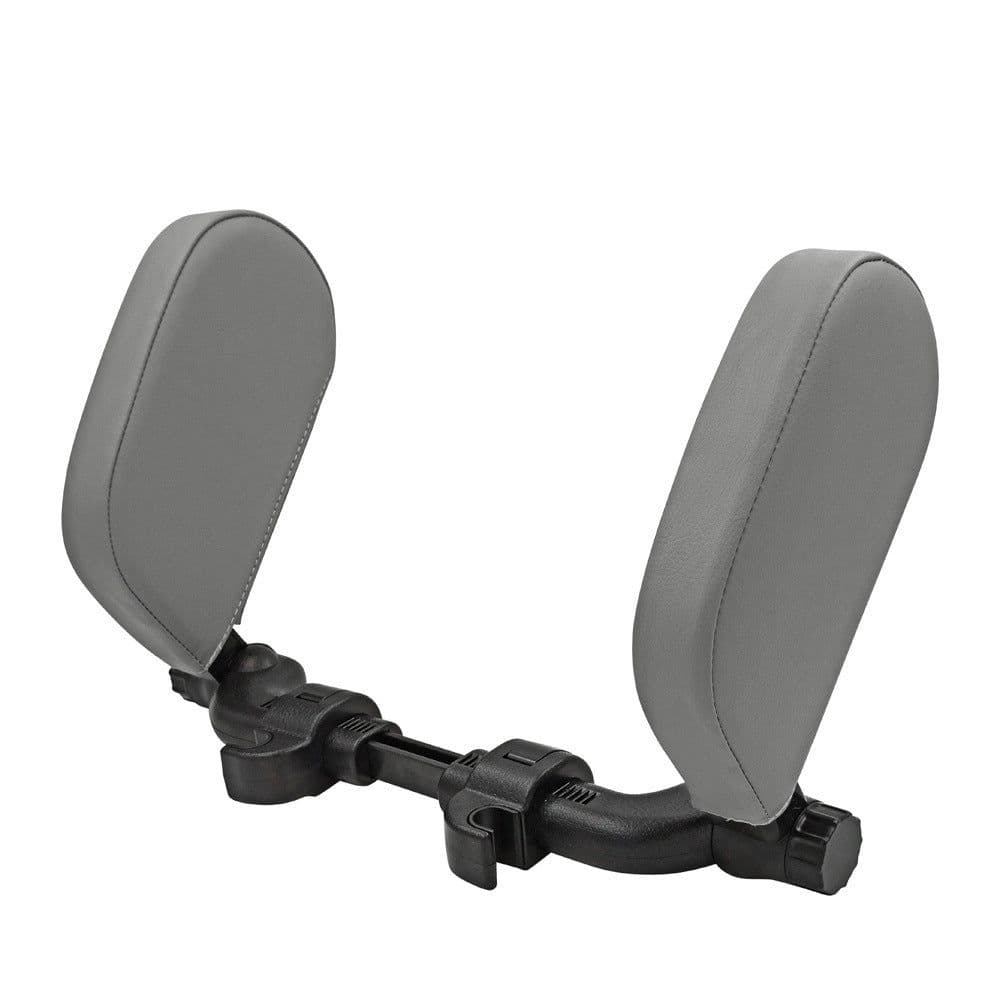 image-Car headrest pillow Sleep Adjustable Side Car Soft Travel Seat Headrest Auto Leather Support Neck Pillow Cushion car accessories