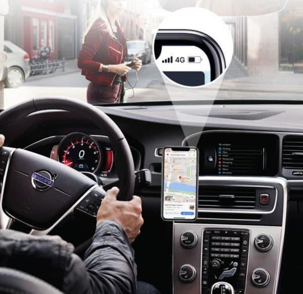 image-F6 Strip Plate Magnetic Car Phone Holder Stand Magnet Holder For Phone In Car Mount Holder