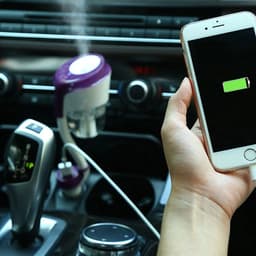 image-Mini Car Small Humidifier Aromatherapy Second Generation Car Humidifier Car Special With USB Humidifier Multi-color Optional