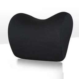 image-Car Headrest Neck Pillow For Seat Chair In Auto Memory Foam Cushion Fabric Cover Soft Head Rest Travel Support