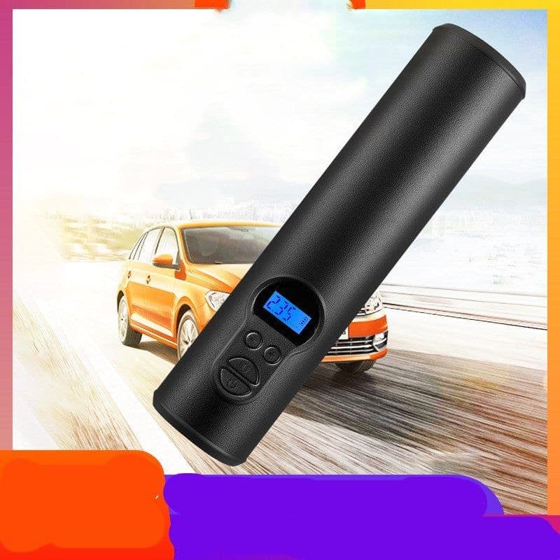 image-Tyre Inflator Cordless Portable Compressor Digital Car Electric Air Pump 12V 150PSI Rechargeable Air Pump For Car Bicycle