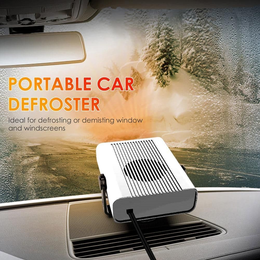image-Universal Car Defrost Heater Window Mist Remover 12V24V Heating And Cooling Accessories Fan