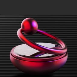 image-Solar Rotate Car Perfume Air Freshener Aromatherapy Auto Fragrance