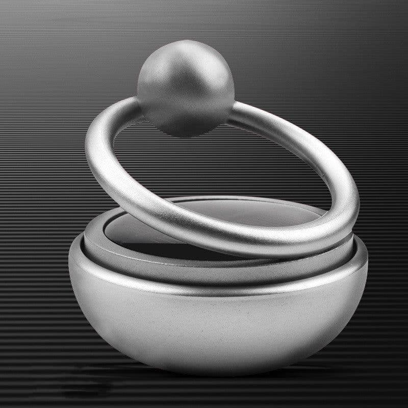 image-Solar Rotate Car Perfume Air Freshener Aromatherapy Auto Fragrance