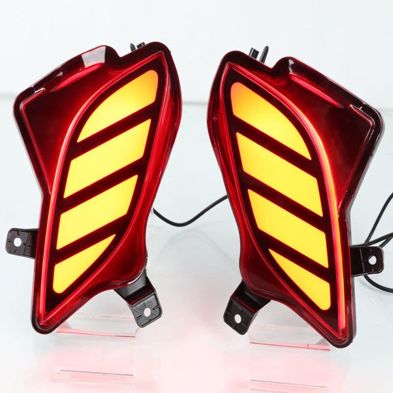 image-Rear Bumper Lights, Brake Lights, Driving Lights, Steering