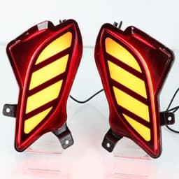 image-Rear Bumper Lights, Brake Lights, Driving Lights, Steering