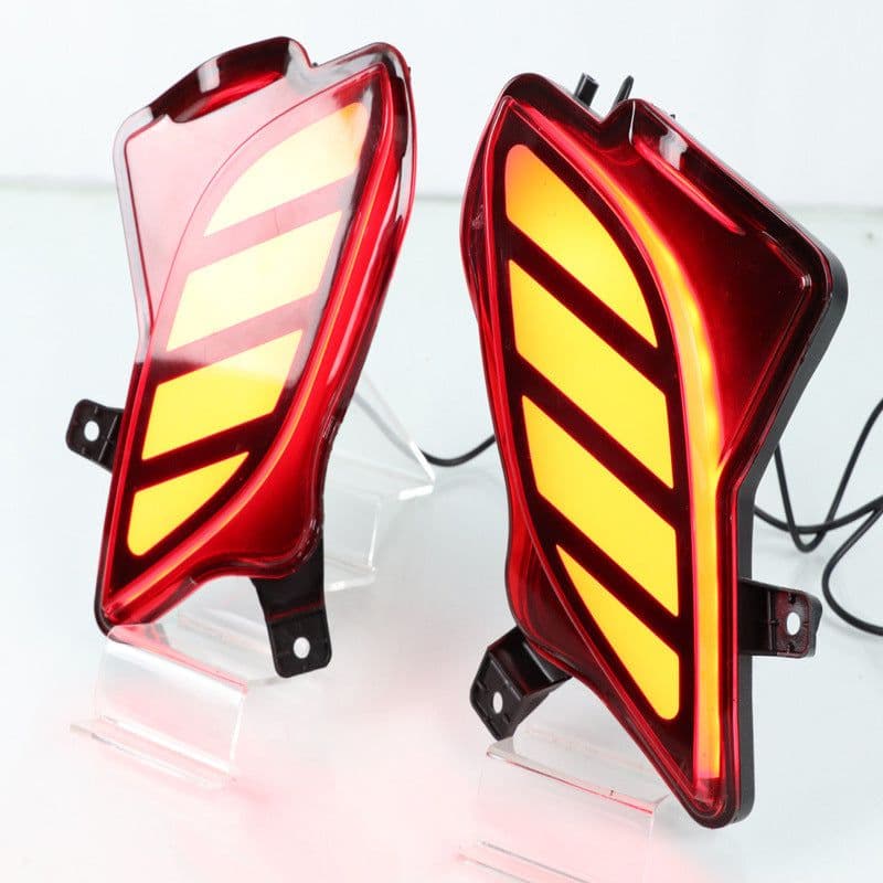 image-Rear Bumper Lights, Brake Lights, Driving Lights, Steering