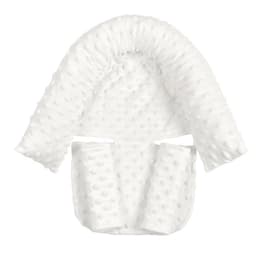 image-Baby Car Safety Soft Sleeping Head Support Pillow with Matching Seat Belt Strap Covers Baby Carseat Neck Protection Headrest