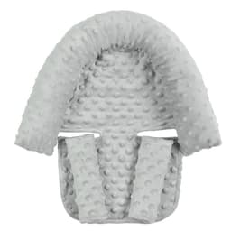 image-Baby Car Safety Soft Sleeping Head Support Pillow with Matching Seat Belt Strap Covers Baby Carseat Neck Protection Headrest