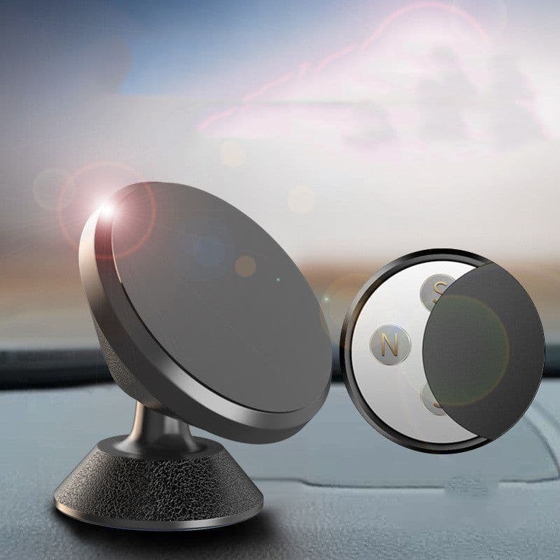 image-Universal Magnetic Car Phone Holder Stand In Car Magnet Air Vent Mount Cell Mobile Phone Support Smartphone