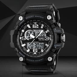 image-Sports Waterproof Electronic Watch Multifunctional Men
