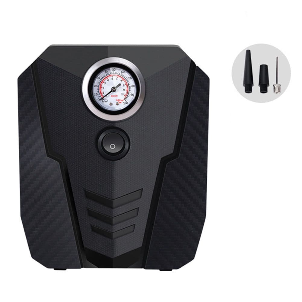 image-Portable Car Air Compressor DC 12V Digital Tire Inflator Air 150 PSI Auto Air For Car Motorcycle LED Light Tire