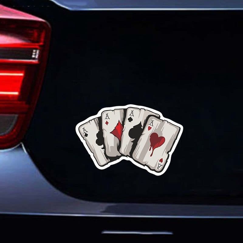 image-Foreign Trade Cross-border Color Inkjet Reflective Car Stickers
