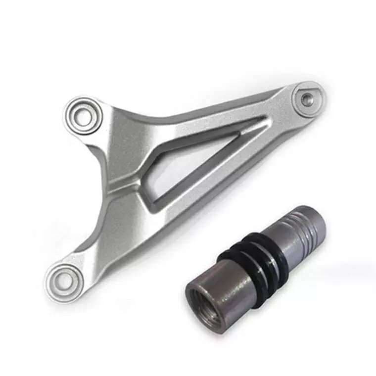 image-Front Pedal Assembly For Electric Bicycles, Connecting Bracket, Pedal Tube, Pedal