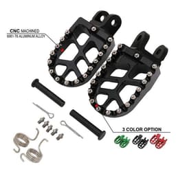 image-Off-road Motorcycle Modified Parts CNC Aluminum Pedal