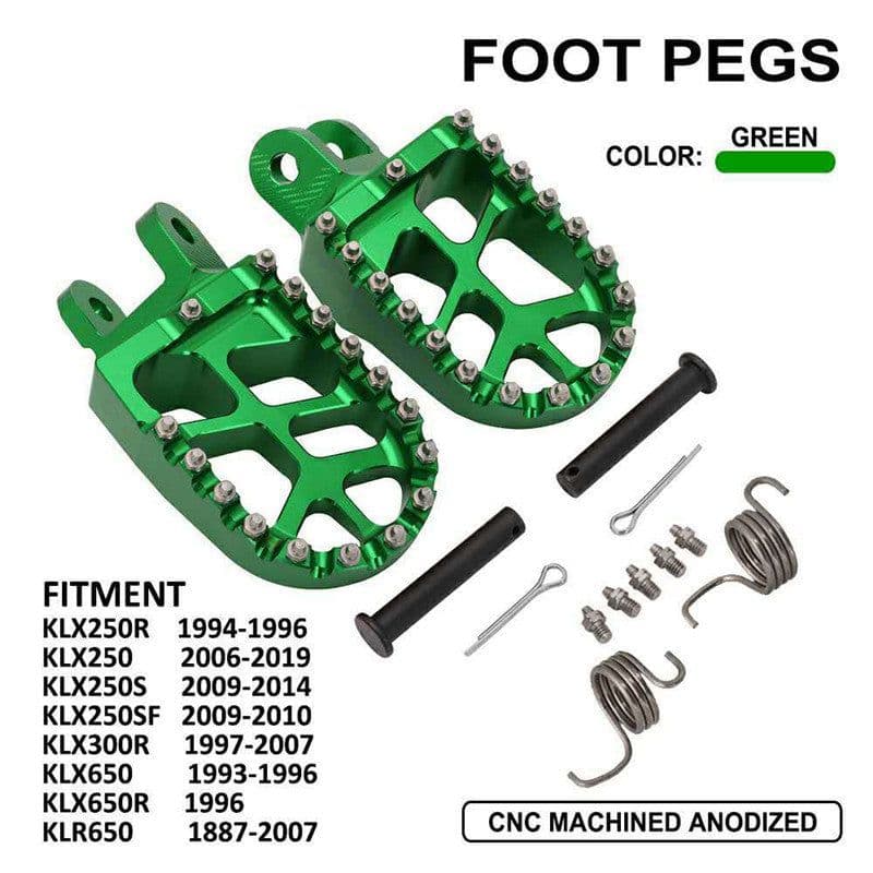 image-Off-road Motorcycle Modified Parts CNC Aluminum Pedal