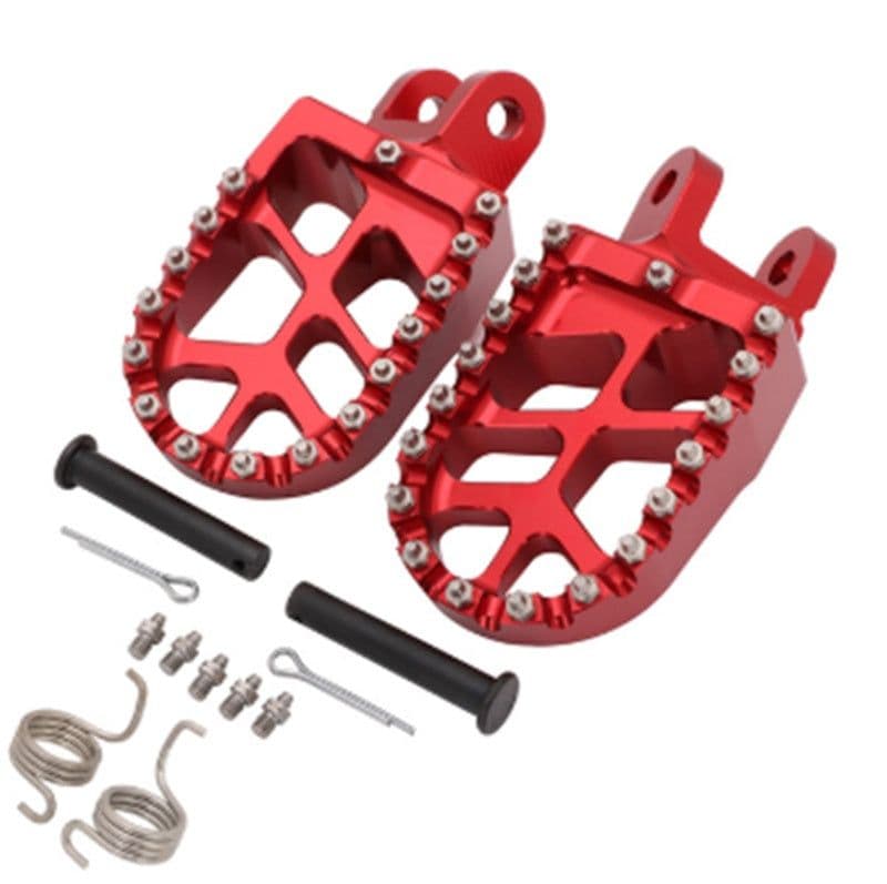 image-Off-road Motorcycle Modified Parts CNC Aluminum Pedal