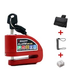 image-Aluminum Alloy Calf lock Alarm Disc Brake Lock Motorcycle Lock