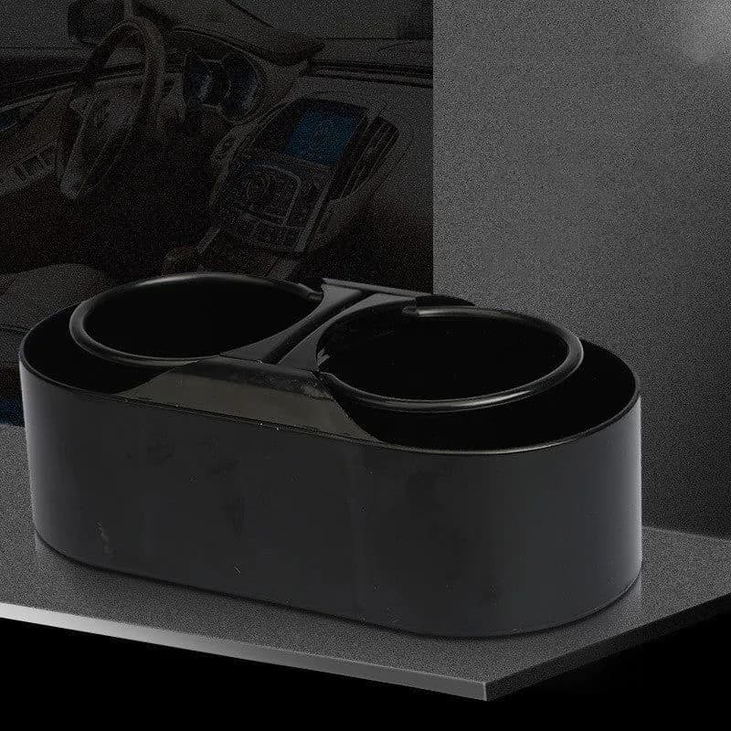 image-Car Dual-hole Portable Cup Holder